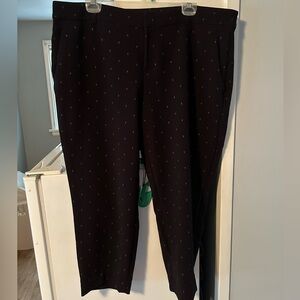 Old Navy Anchor Print Harper Cropped Pants
